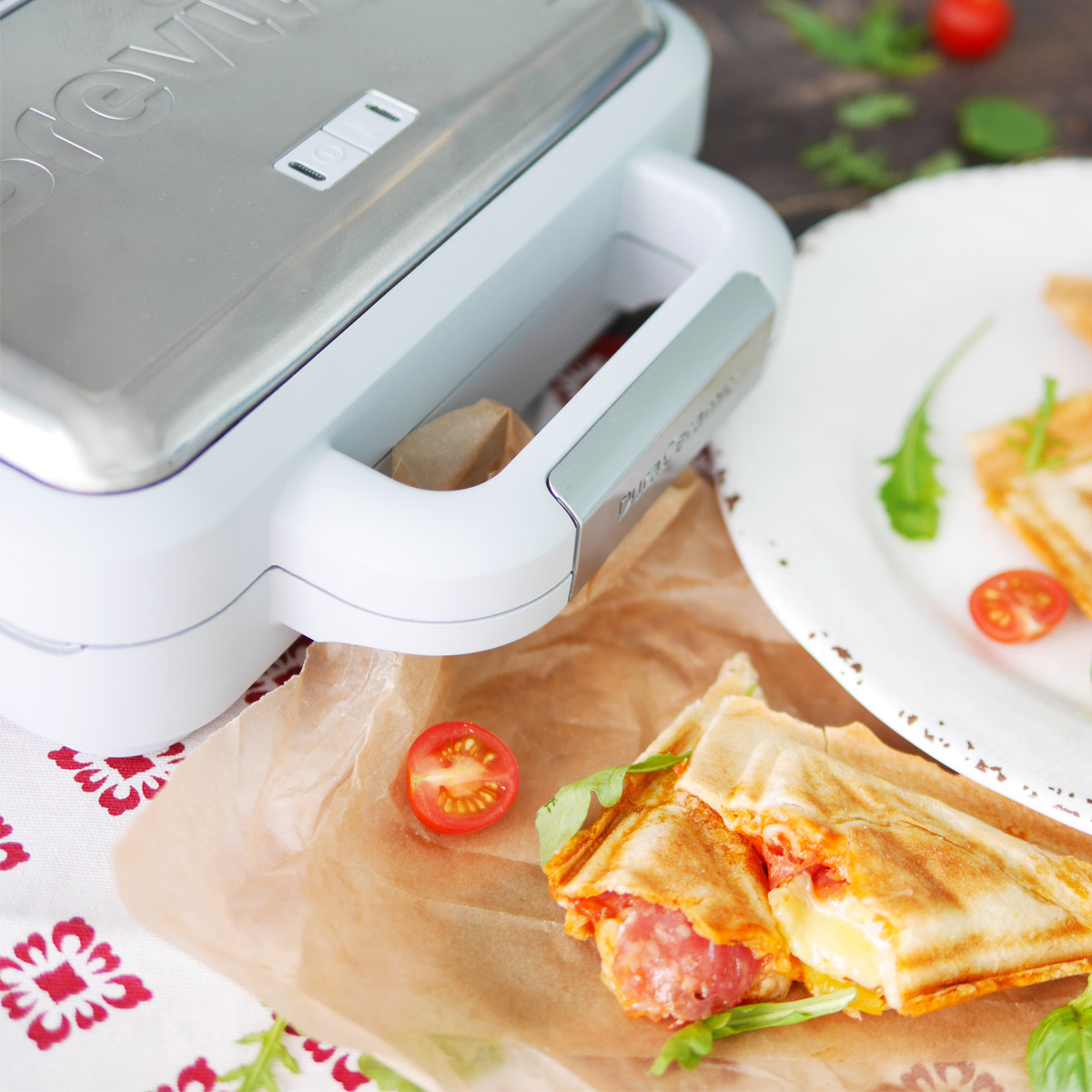 Breville High Gloss DuraCeramic™ Sandwich Toaster