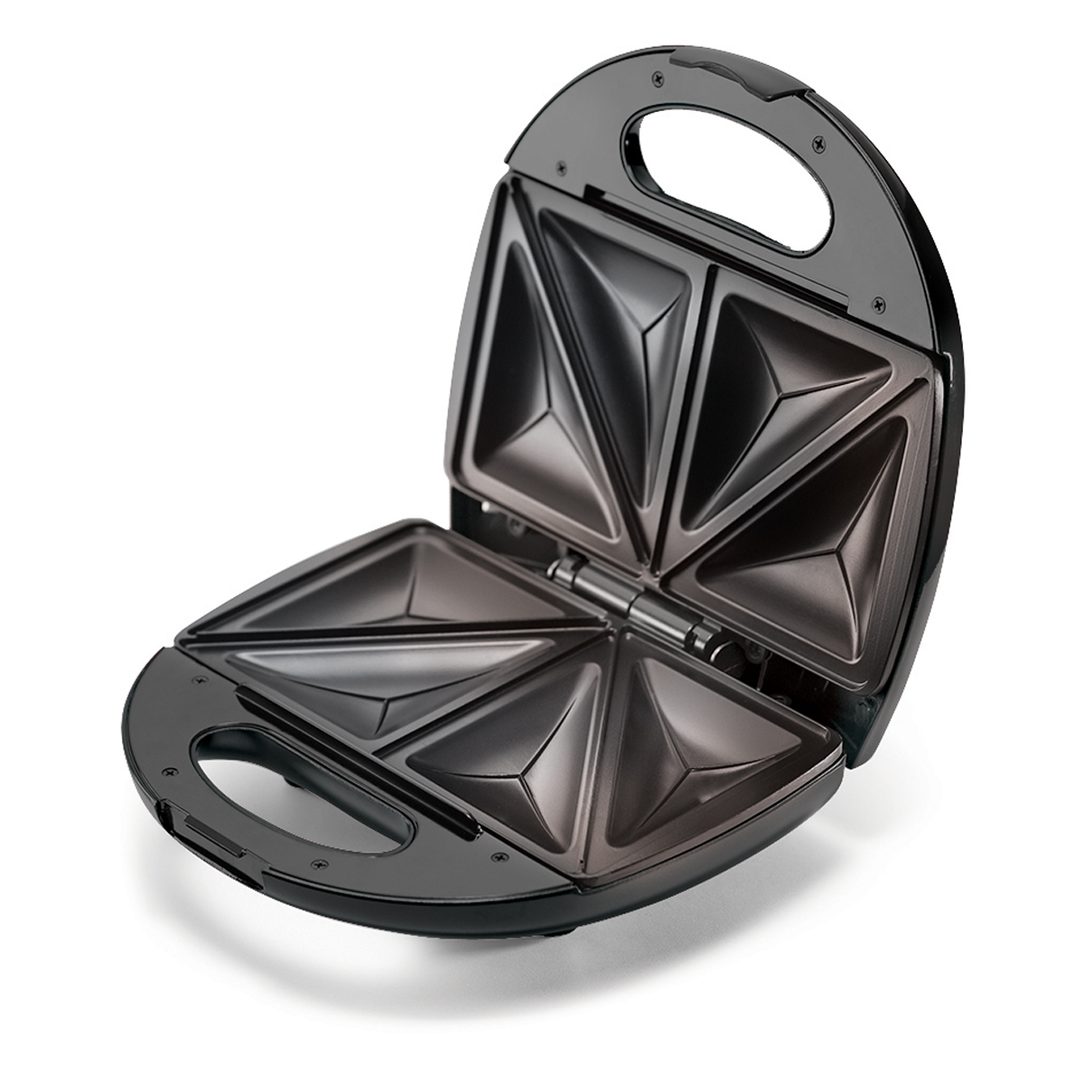 Black 2 Slice Sandwich Toaster