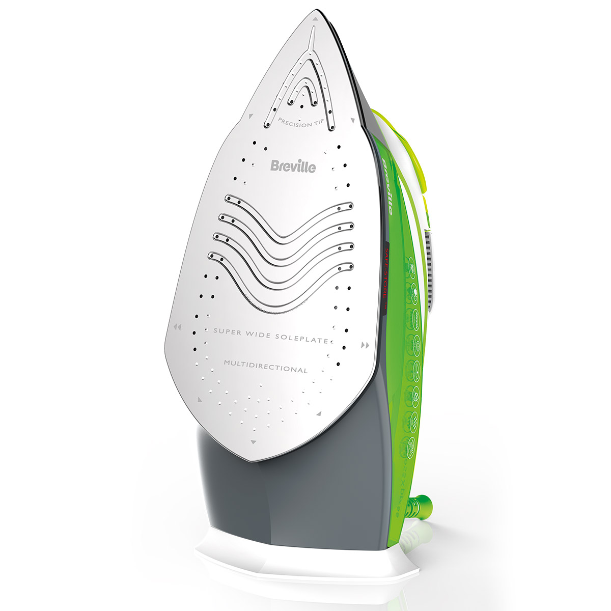 PressXpress 2600w Steam Iron w/ Stainless Steel Soleplate Breville