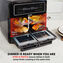 Breville Halo Flexi 11L Oven & Large Mesh Tray VDF138 Image 8 of 10