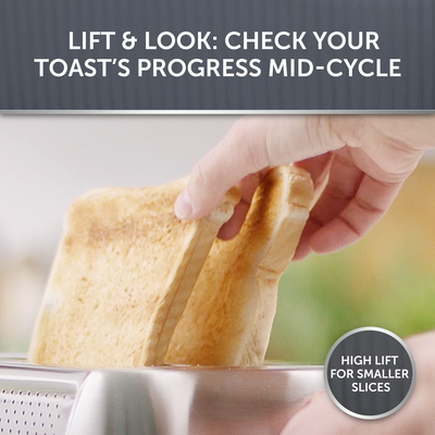 Breville Edge Deep Chassis 2-Slice Toaster Toasts All the Way to the ...