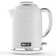 Curve 1.7L Jug Kettle, White with Chrome