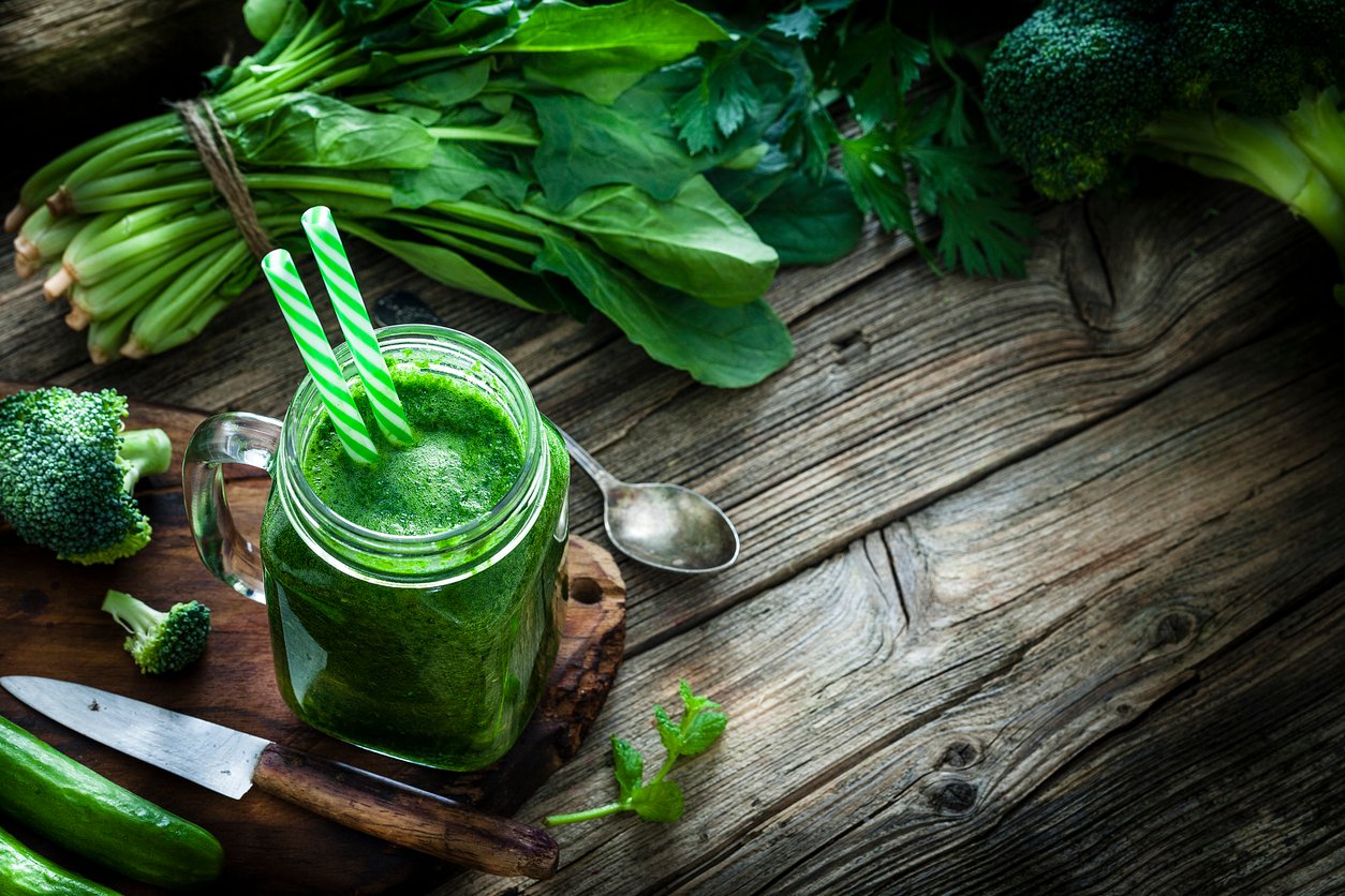 image of vegetable smoothie