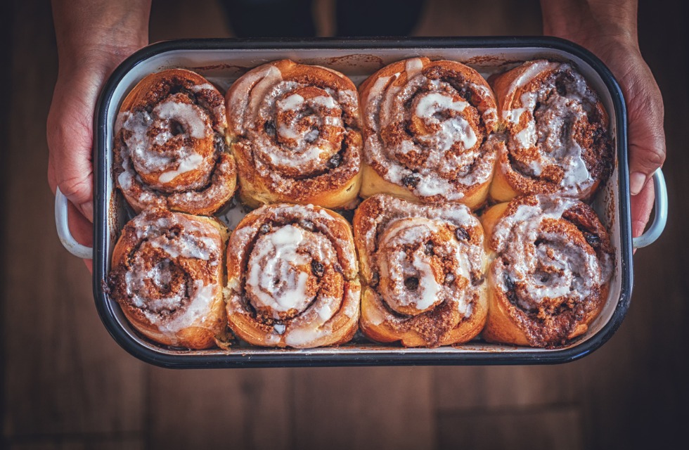Giant cinnamon rolls