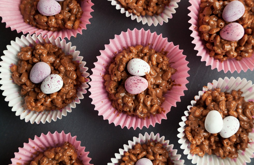 Chocolate crispy cakes