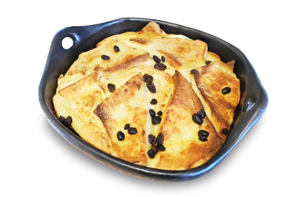 Bread and butter pudding