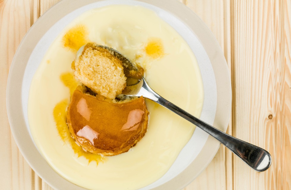 Syrup sponge pudding