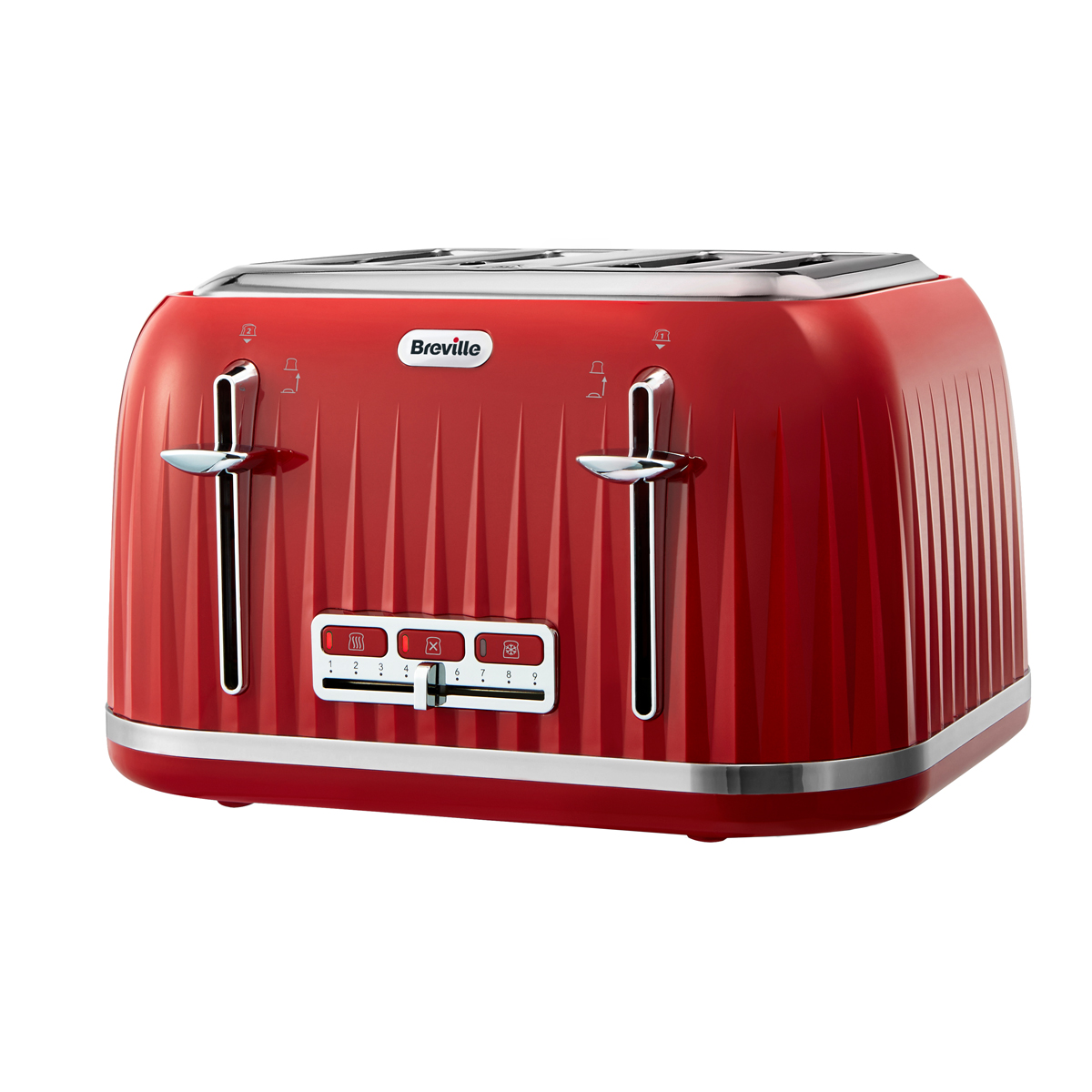 Impressions Collection Red Kettle and Toaster Set Breville