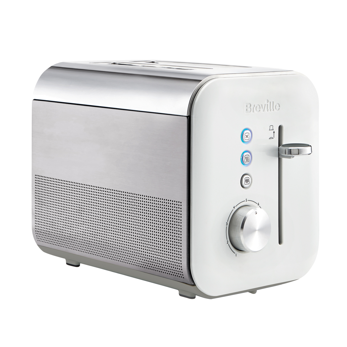 High Gloss Collection Matching Kettle & Toaster set, White Breville