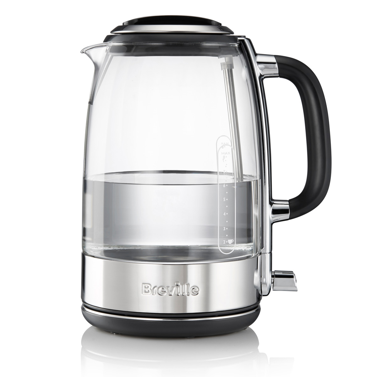 Crystal Clear Glass 1.7L Jug Kettle Breville