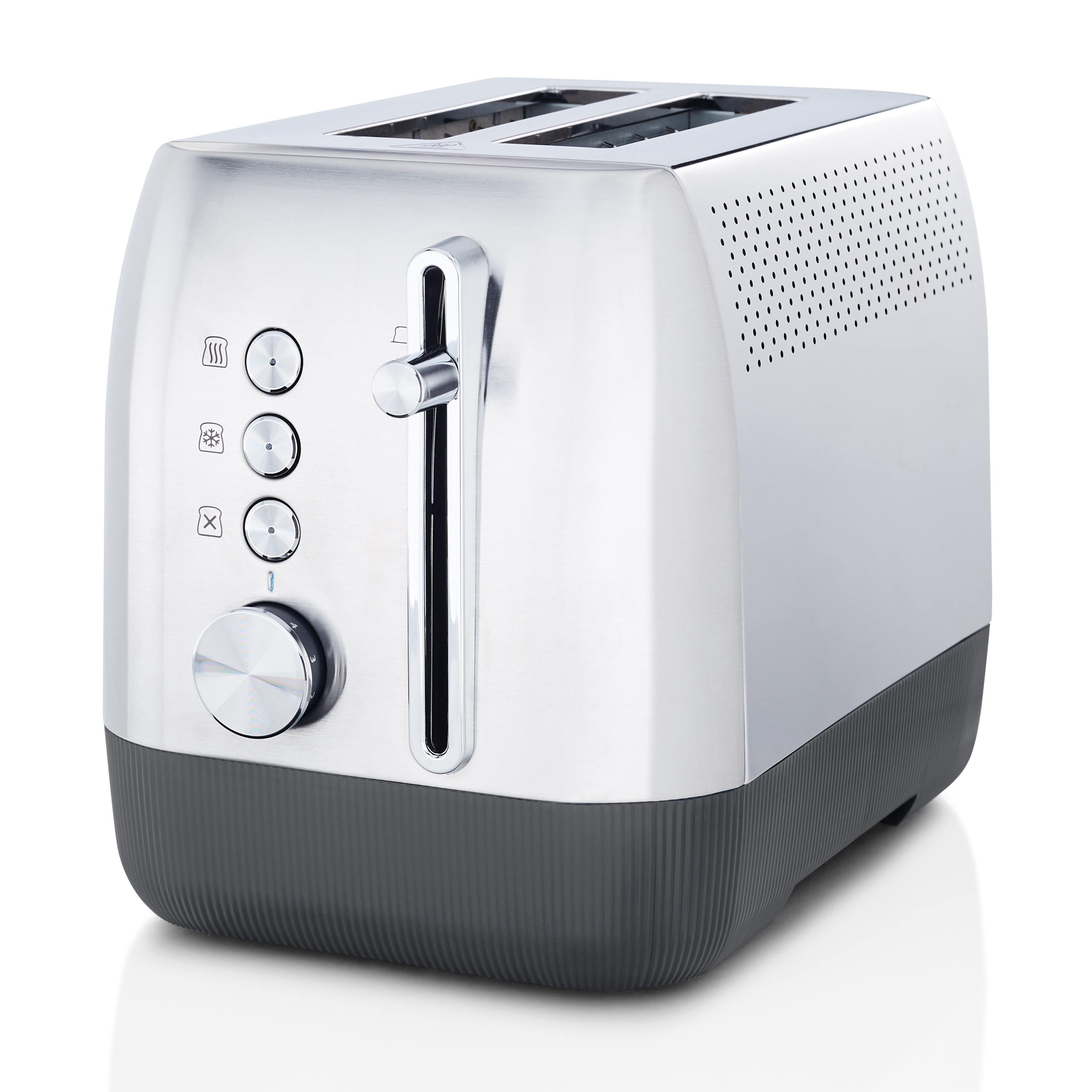 Breville Edge Deep Chassis 2-Slice Toaster Toasts All the Way to the Top  Brushed Stainless Steel