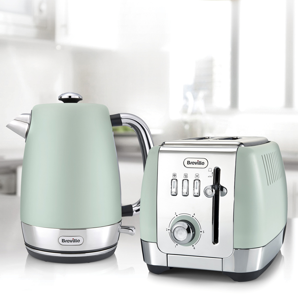 Strata Collection 1.7L Jug Kettle Matt Green VKJ998 Breville