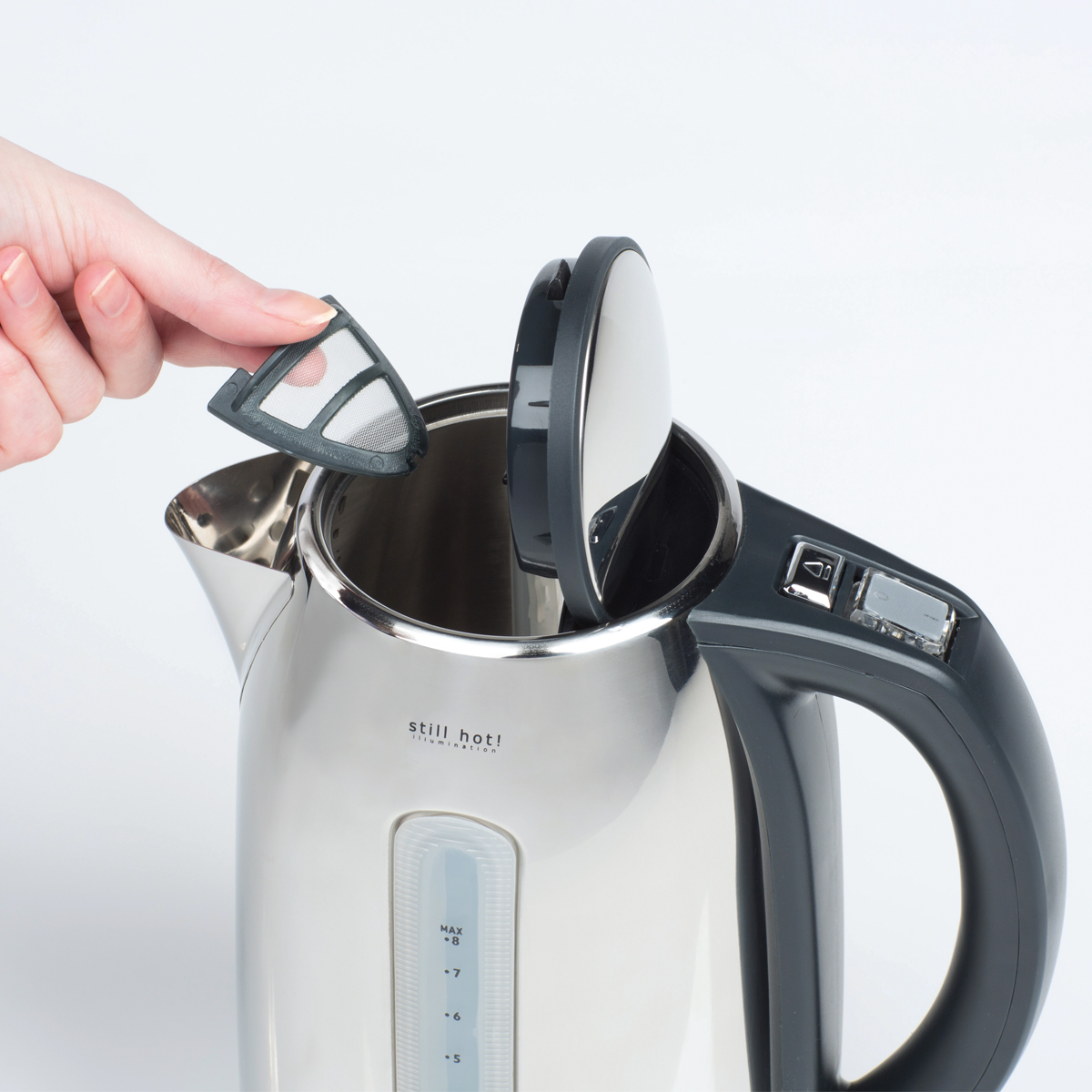 Still Hot Energy Saving Illuminated Jug Kettle, VKJ846 Breville