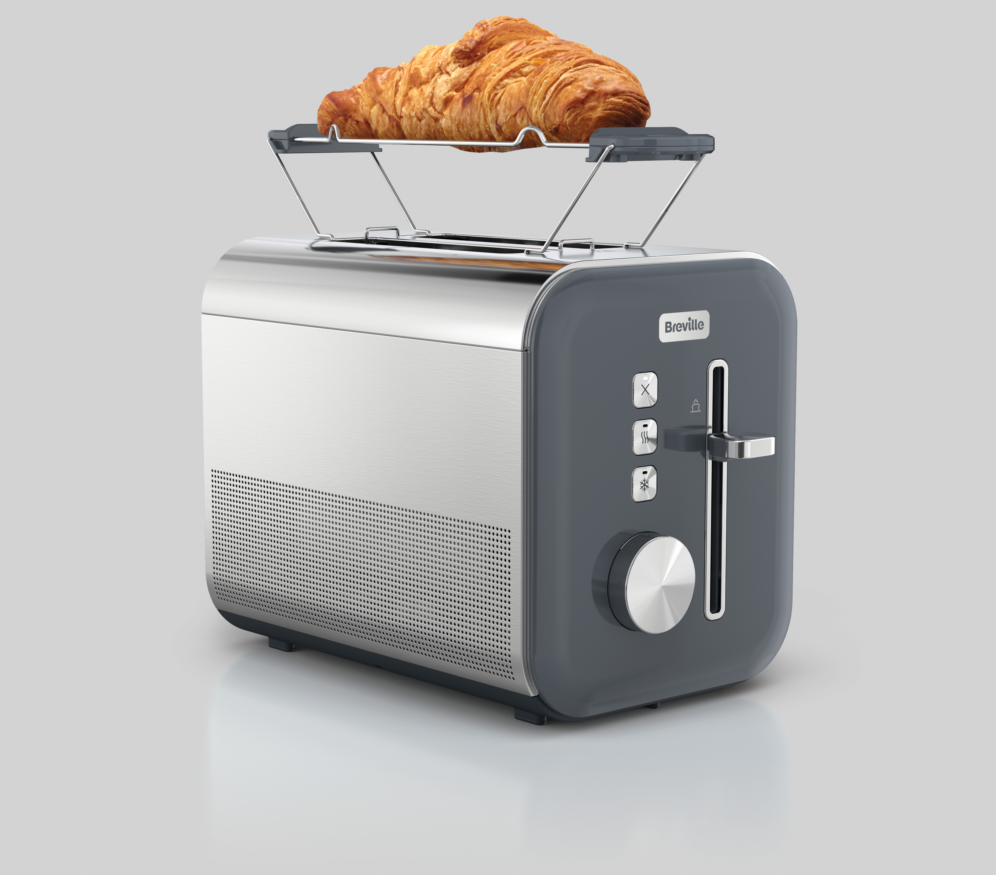 Alhudapk Com Breville Lustra Kettle And Toaster Grey Breville - Main Image