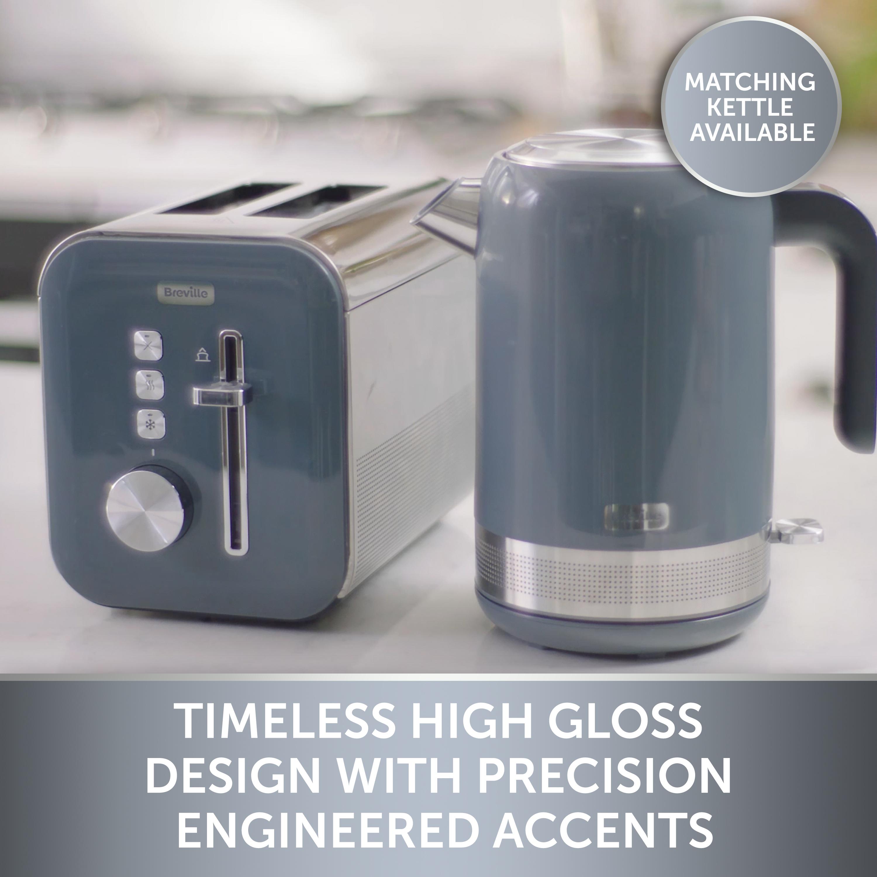 Breville VTT968 High Gloss 2Slice Toaster with HighLift & Wide Slots