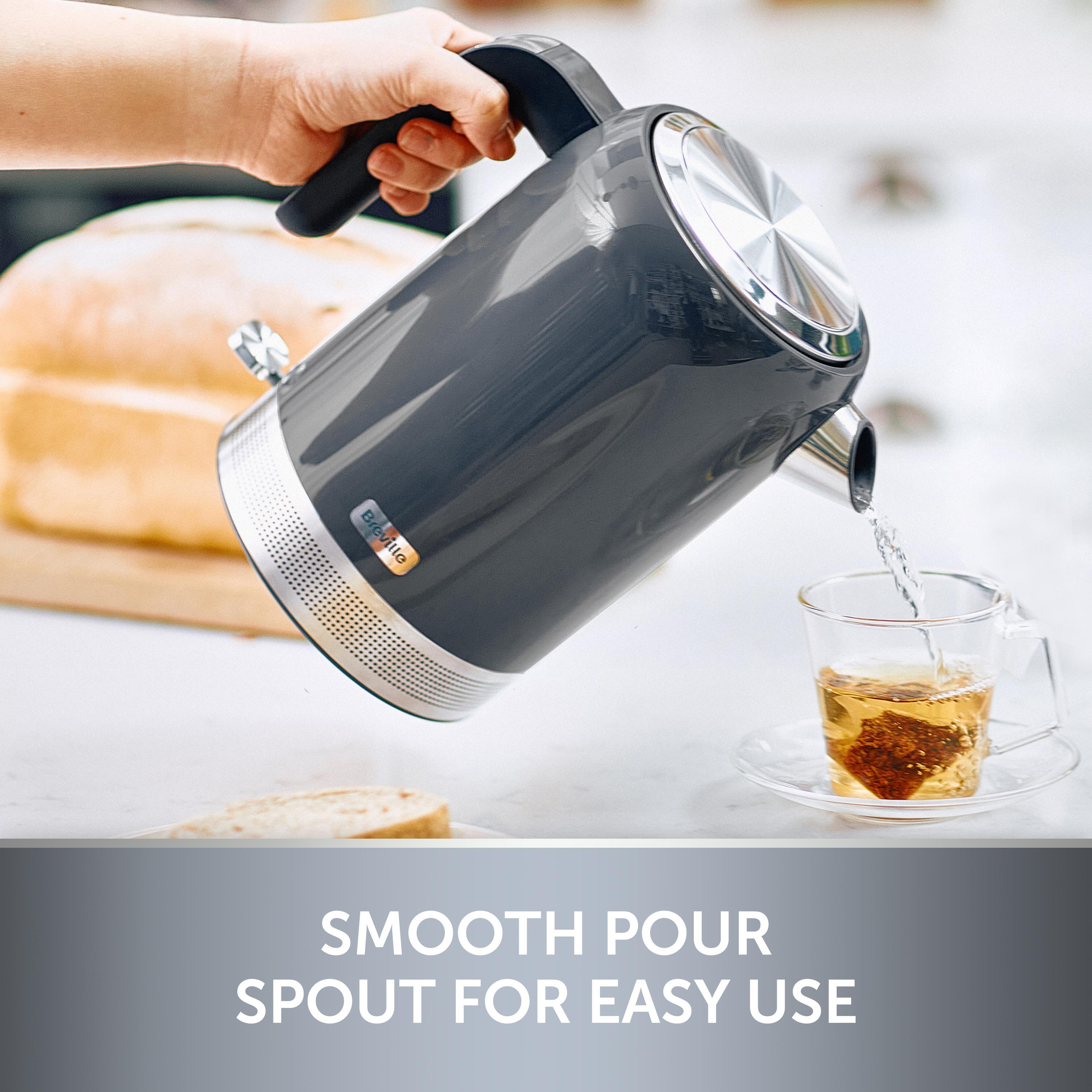 Breville High Gloss Kettle Grey