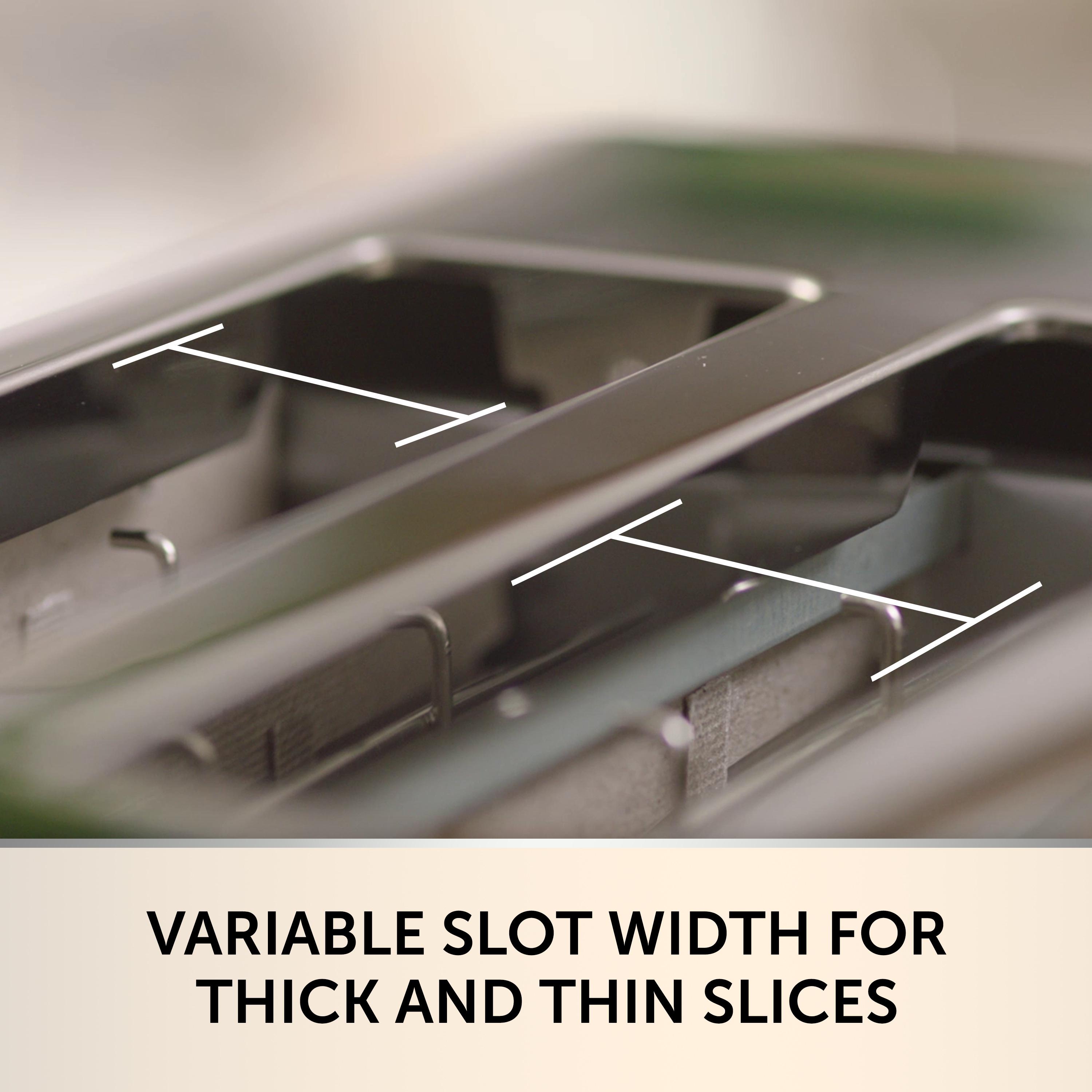 Breville VTT967 High Gloss 2Slice Toaster with HighLift & Wide Slots