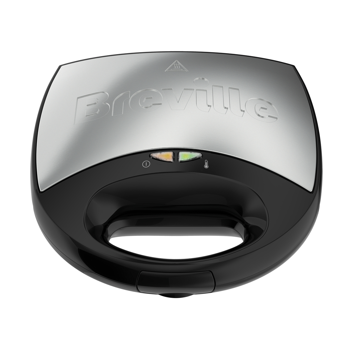 Black 2 Slice Sandwich Toaster
